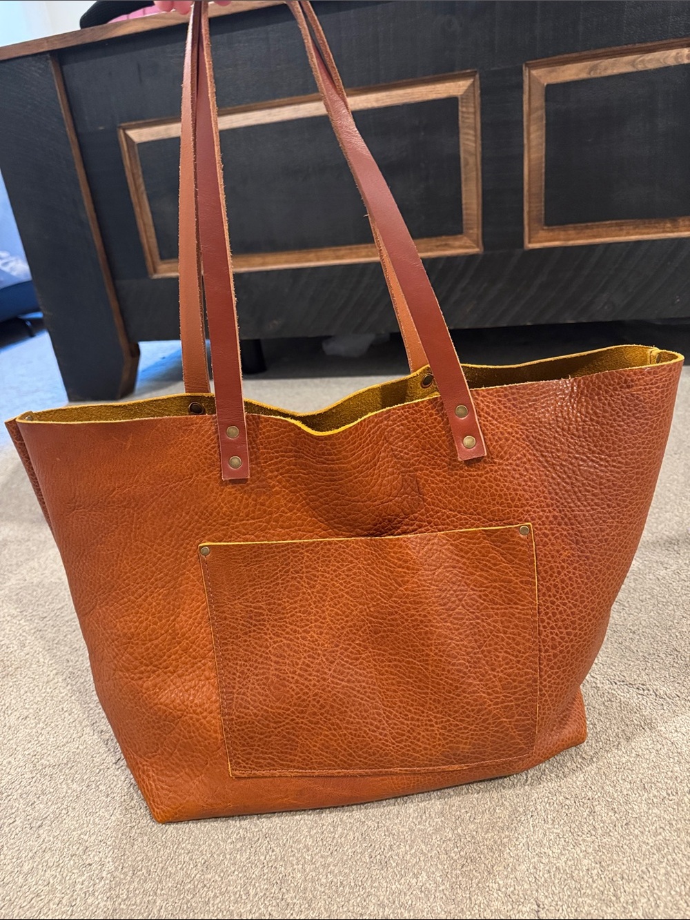 NWOT Portland Leather Oversized Tote